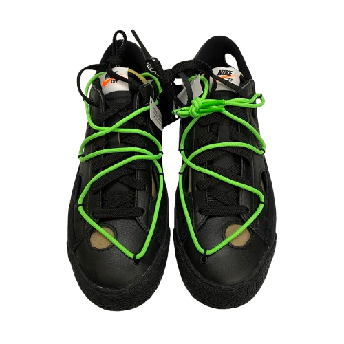 ナイキ NIKE × FF-WHITE BLAZER LOW '77/OW DH7863-001 メンズ靴 スニーカー ブラック 28.5cmサイズ 201-shoes1568