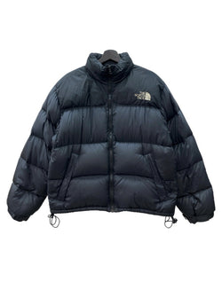ザノースフェイス THE NORTH FACE 90s NUPUTSE DOWN JACKET ヌプシ ダウン ジャケット ジップアップ アウトドア アウター 黒 NF003AS ジャケット ロゴ ブラック 104MT-2192