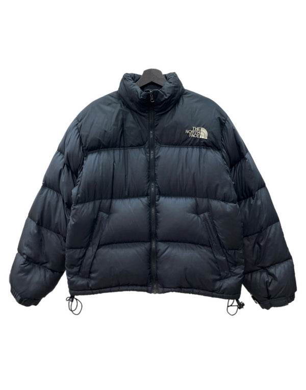 ザノースフェイス THE NORTH FACE 90s NUPUTSE DOWN JACKET ヌプシ ダウン ジャケット ジップアップ アウトドア アウター 黒 NF003AS ジャケット ロゴ ブラック 104MT-2192