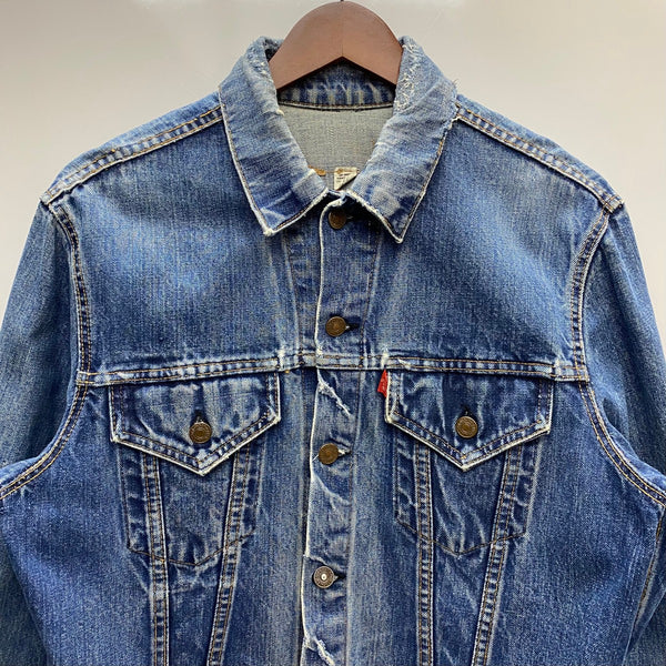 【曜日割引対象外】 リーバイス Levi's 60's 70's 70505 BIG E ケアタグ付き ボタン裏522 ジャケット ブルー 201MT-4549 VB