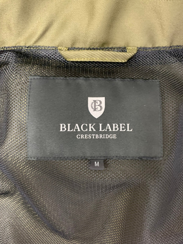 ブラックレーベルクレストブリッジ BLACK LABEL CRESTBRIDGE ジップアップパーカー 51F04-603-76 ジャケット カーキ Mサイズ 201MT-3829