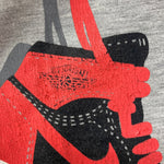 ナイキ NIKE 90s 00s 肩掛け ジョーダン Tシャツ グレー 201MT-4585