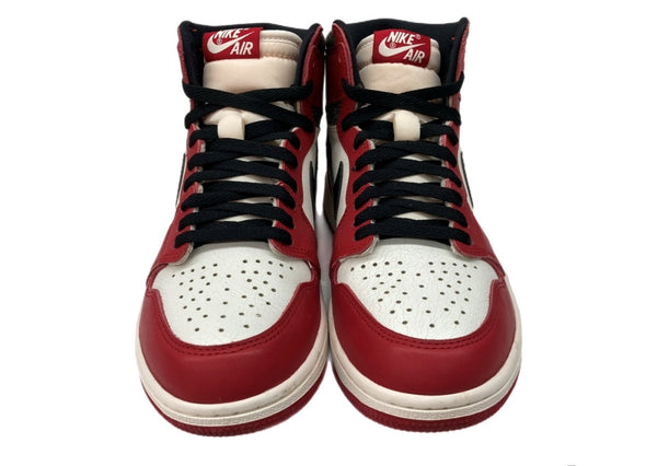 ナイキ NIKE 22年製 AIR JORDAN 1 RETRO HIGH OG CHICAGO LOST & FOUND エア ジョーダン レトロ ハイ シカゴ AJ1 シューズ 白 赤 黒 DZ5485-612 メンズ靴 スニーカー レッド 26.5cm 104S-1067