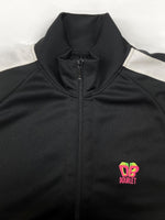 ダブレット doublet 19SS CHAOS EMBROIDERY TRACK JACKET トラック ジャケット ジップアップ ジャージ 刺繍 黒 19SS08BL83 ジャージ ロゴ ブラック Mサイズ 104MT-2217