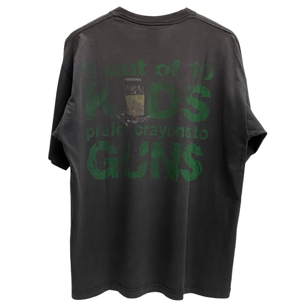 【曜日割引対象外】 ヴィンテージ vintage 90's パールジャム PEARL JAM CHOICES KIDS GUNS 1992 JERZEES USA製 Tシャツ ブラック XLサイズ 201MT-3931 VB