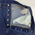 【曜日割引対象外】 リーバイス Levi's LVC 501XX 復刻 赤耳 BIG E 濃紺 デニム ブルー W34 L32サイズ 201MB-1199 VB