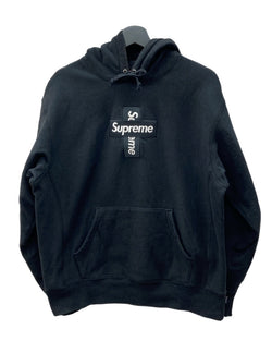 シュプリーム SUPREME 20FW Cross Box Logo Hooded Sweatshirt クロス ボックス ロゴ フーディ スウェット シャツ 黒 パーカ ロゴ ブラック Sサイズ 104MT-1897