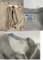 チャンピオン Champion 80's 80年代 80s～ ヴィンテージ vintage トリコタグ リバースウィーブ REVERSE WEAVE US古着 半袖 スウェット グレー Mサイズ 101MT-3765