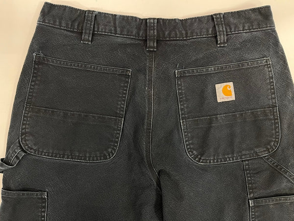 カーハート Carhartt ダブルニー ペインターパンツ ワークパンツ 黒 103334 BLK カーゴパンツ ブラック 34×32 101MB-722