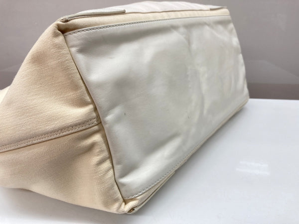 バレンシアガ BALENCIAGA TOTE BAG トート バッグ ネイビーカバス キャンバス かばん 白 バッグ メンズバッグ トートバッグ ロゴ ホワイト 104B-85