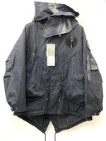 ジヨン キム JiyongKim × ALPHA 24AW Sun-Bleached MODS COAT アルファ サン ブリーチ モッズ コート JK24AWA101 ブラック M 601MT-62