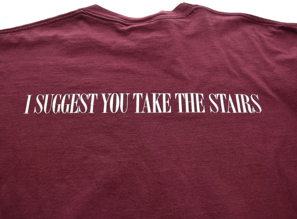 ヴィンテージ Vintage 90's Disney Tower of Terror ディズニー タワー・オブ・テラー タワテラ アトラクション ミッキー キャラT キャラクター バーガンディ XL Tシャツ ワインレッド LLサイズ 103MT-2924