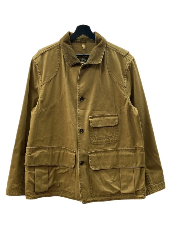 ダブルアールエル RRL HUNTING JACKET ハンティング ジャケット ワーク コーデュロイ Ralph Lauren 茶 JR-RS-NA-4119 ジャケット 無地 ブラウン Mサイズ 104MT-1348