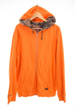 ナイキ NIKE リバーシブル ジップパーカー 396508-827 パーカ オレンジ Lサイズ 103MT-3372