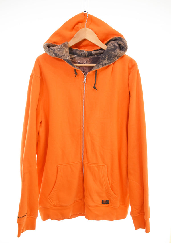 ナイキ NIKE リバーシブル ジップパーカー 396508-827 パーカ オレンジ Lサイズ 103MT-3372