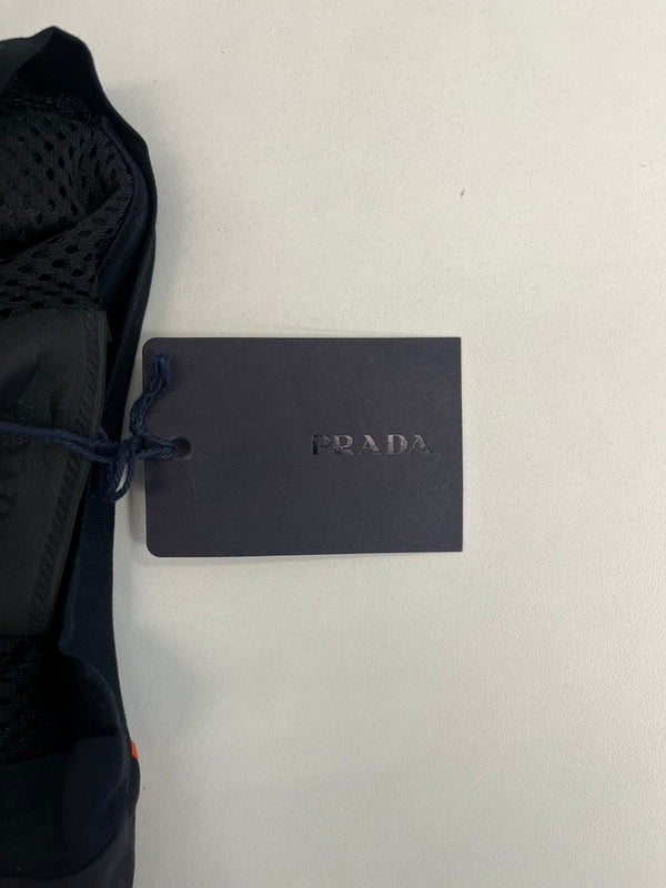 プラダ PRADA 三角ロゴ ショートスリーブシャツ 黒 SJN233 Tシャツ ブラック Mサイズ 101MT-4798