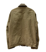 バズリクソンズ BUZZ RICKSON'S N-1 デッキジャケット NAVY DEPARTMENT Military ミリタリー U.S.NAVY ステンシル M品番  M13530 ジャケット ワンポイント ブラウン Lサイズ 104MT-2181