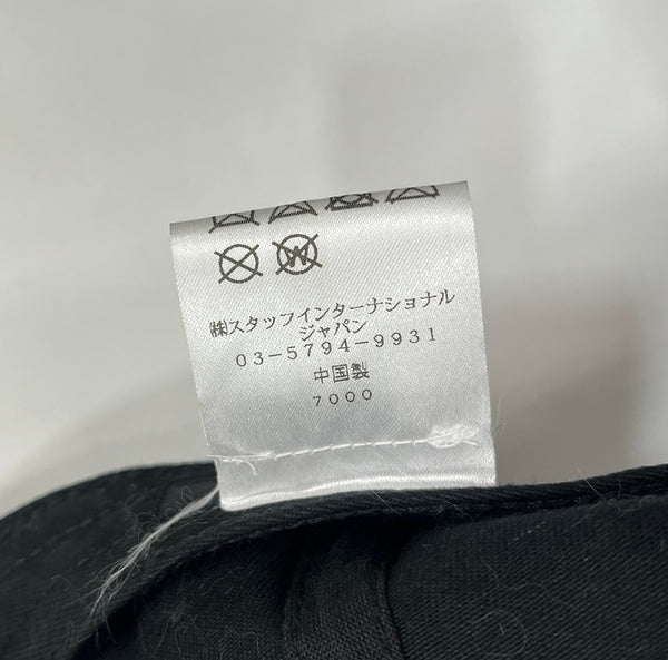 ディースクエアード DSQUARED2 DEAN＆DAN クラッシュ加工 ロゴベースボールキャップ 　黒 ピンク S82BC0028 帽子 メンズ帽子 キャップ ブラック 101hat-166