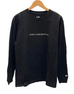 ヨウジ ヤマモト YOHJIYAMAMOTO ニューエラ NEW ERA  Yohji Yamamoto Inc. コーポレートロゴ サイズ4 ロンT ブラック 101MT-3000