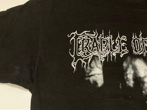 バンドTシャツ BAND-T ARTIMONDE 00s 00's CRADLE OF FILTH A WOLF IN CREEP'S CLOTHING ©2005 クレイドルオブフィルス - Tシャツ ブラック フリーサイズ 101MT-2941