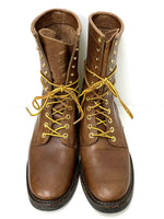 【曜日割引対象外】 ハソーン Hathorn Explorer Tracker Lace-to-Toe Boots 9D メンズ靴 ブーツ その他 ロゴ ブラウン 201-shoes556