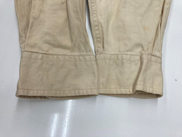 ダブルアールエル RRL 90s 三ツ星タグ MILITARY SHIRT ミリタリー サファリシャツ ステンカラー フロントボタン ヴィンテージ VINTAGE ラルフローレン RALPH LAUREN コットン 北マリアナ諸島製 BEIGE 長袖シャツ 無地 ベージュ Lサイズ 104MT-1971