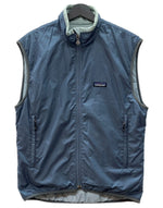 パタゴニア Patagonia 05AW PUFFBALL VEST パフボール ベスト ジップアップ アウトドア ブルーグレー 灰 青 84015F5 ベスト ロゴ グレー Sサイズ 104MT-2199