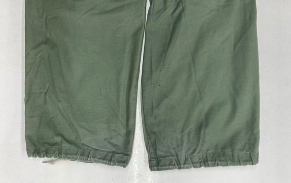 ミリタリー Military 70s 70年代 U.S.ARMY M-65 フィールドパンツ TALON ZIP アメリカ軍 Vintage ヴィンテージ 緑 無地 カーゴパンツ カーキ 104MB-201