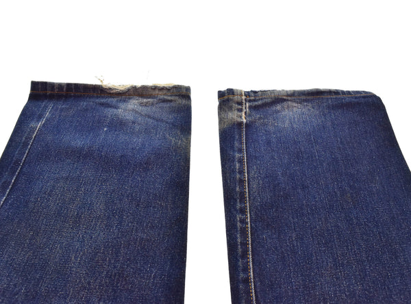 リーバイス Levi's 90s 551ZXX バレンシア工場 ボタン裏555 BIGE Made in USA 90's オフセット ビッグE USA製 デニム ブルー 31/36 103MB-646