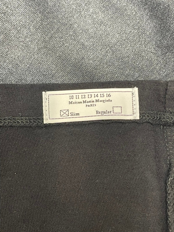 メゾン マルタン マルジェラ Maison Martin Margiela ヴィンテージ加工 Vネック TEE S50GC0370 50 Tシャツ グレー 601MT-16
