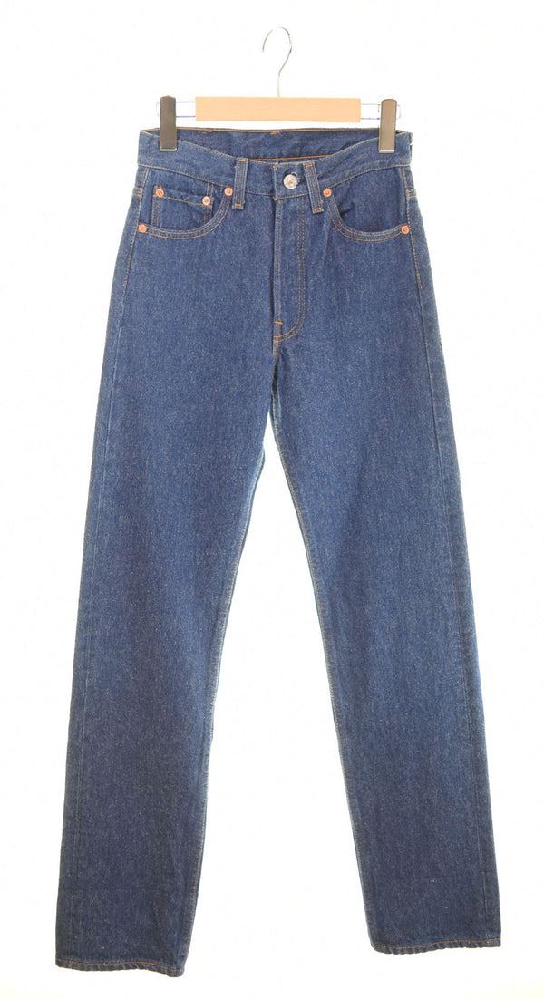 リーバイス Levi's 90s 501XX MAde in USA ボタン裏544 スモールe 90's USA製 濃紺 デニム ネイビー 28/36 103MB-496