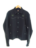 ニードルス Needles Piping Cowboy Jac パイピング カウボーイ ジャケット 黒 PU208 ジャケット ブラック Lサイズ 103MT-2347