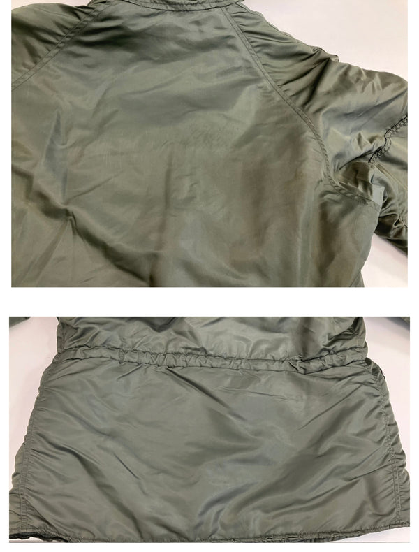 ミリタリー military 60's 60年代 USAF 米軍 実物 空軍 US AIR FORCE N3-B フライトジャケット VINTAGE ヴィンテージ コート カーキ 101MT-4900