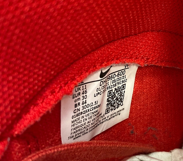 ナイキ NIKE DUNK HIGH SE FIRST USE UNIVERSITY RED ナイキ ダンク ハイ SE ファーストユーズ ユニバーシティレッド DH0960-600 メンズ靴 スニーカー レッド 30cm 101sh-1980