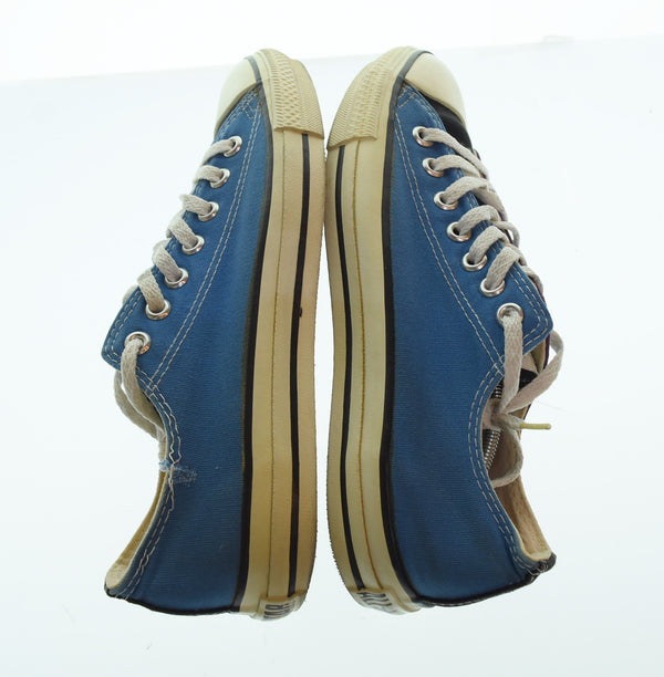 コンバース CONVERSE 90's ALLSTAR オールスター LOW ローカット マルチカラー USA製 90年代 マルチ パターン メンズ靴 スニーカー ブルー 9 103S-1338