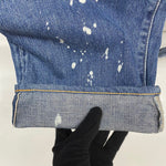 【曜日割引対象外】 リーバイス Levi's Vintage Clothing 55501 赤耳 55年モデル ペンキ デニム ブルー W36サイズ 201MB-1036 VB