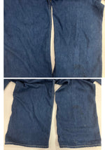 キャントバステム CAN'T BUST EM 60’s 60年代 GOLD LABEL ニワトリ ガチャポケ デニム オールインワン ジャンプスーツ 五角形TALON ZIP タロン VINTAGE ヴィンテージ つなぎ・オーバーオール ブルー Lサイズ 40L 101MB-615