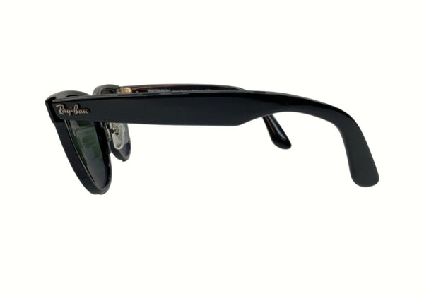 レイバン Ray-Ban WAYFARER ウェイファーラー サングラス 眼鏡 POLARIZED 偏光 パッド 黒 RB2140F 901/58 眼鏡・サングラス サングラス ロゴ ブラック 104G-2