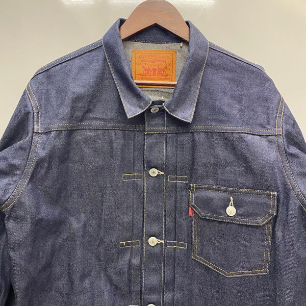 【曜日割引対象外】 リーバイス Levi's LEVI'S VINTAGE CLOTHING 506XX 1936モデル TYPE 1 トラッカージャケット 日本製 リジット デニム ジャケット ブルー 42サイズ 201MT-4638 VB