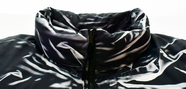 シュプリーム SUPREME × THE NORTH FACE 23ss Printed Nuptse Jacket ダウンジャケット ND023001 ジャケット 総柄 ブラック LLサイズ 103MT-439