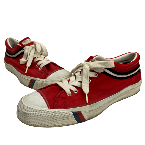 【曜日割引対象外】 プロケッズ PRO-Keds 90's ナイロン メンズ靴 スニーカー レッド 25.5cmサイズ 201-shoes1513 VB