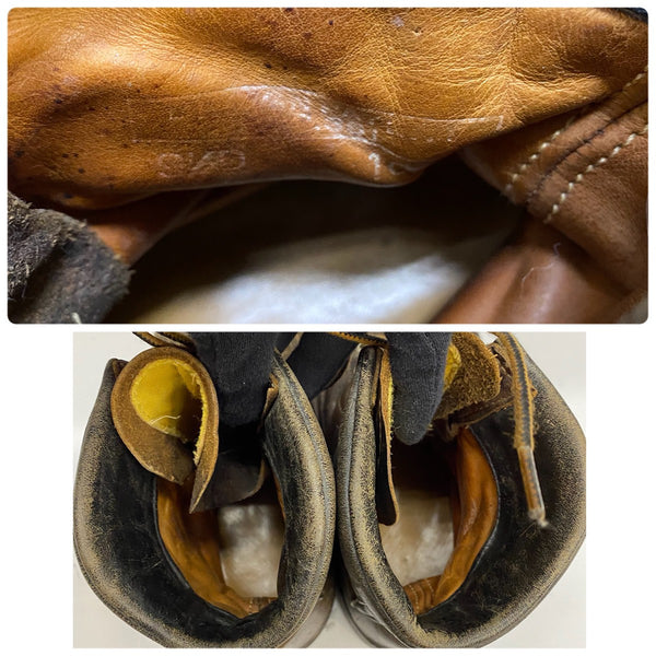 【曜日割引対象外】 エルエルビーン L.L.Bean 60's 筆記体タグ ハンティングブーツ 9 1/2D メンズ靴 ブーツ ワーク ブラウン 27.5cmサイズ 201-shoes1593 VB