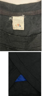 バンド band 80's 80年代 Willie Nelson Texas 1984 TOUR ウィリー・ネルソン カントリー ツアーT VINTAGE ヴィンテージ Tシャツ ブラック Lサイズ 101MT-5208