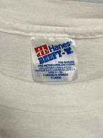 ヴィンテージ Vintage 90s 90's Hanes Wild Cotton ©1993 KALT.B. 虫 昆虫 アートT 袖裾シングルステッチ USA製 MADE IN USA XL Tシャツ プリント ホワイト LLサイズ 101MT-2556