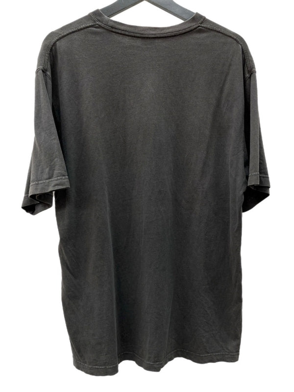 ブラックアイパッチ BlackEyePatch TEE 半袖 カットソー コットン クルーネック プルオーバー ロゴパッチ 刺繍 GRAY 灰色 Tシャツ ワンポイント グレー Lサイズ 104MT-1896