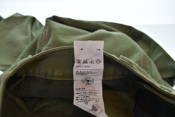 ダブルタップス WTAPS 16AW BUDS SKINNYストレートパンツ 緑 162GWDT-PTM01 ボトムスその他 カーキ 3 103MB-481