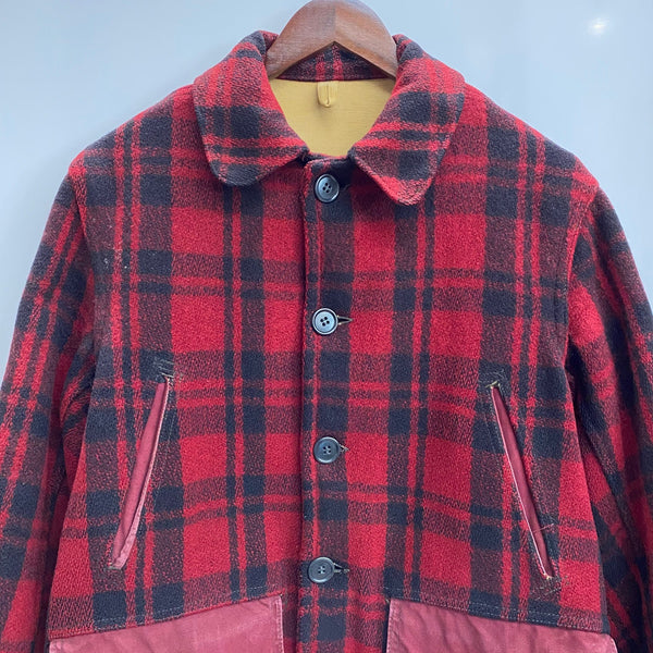 【曜日割引対象外】 ヴィンテージ vintage 50's RED HEAD レッドヘッド ウール マッキーノジャケット ジャケット レッド 201MT-4761 VB