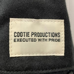 クーティープロダクションズ COOTIE PRODUCTIONS タックハーフパンツ ブラック Sサイズ 201MB-959
