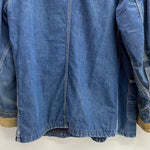 【曜日割引対象外】 ヴィンテージ vintage 60's リー LEE 81-LJ デニムカバーオール デニムジャケット ブランケットライナー USA製 ジャケット ブルー 42サイズ 201MT-3594 VB