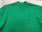 ヴィンテージ vintage 50s 50年代 Dehen レタードカーディガン ニット 緑 カーディガン 無地 グリーン 104MT-1855